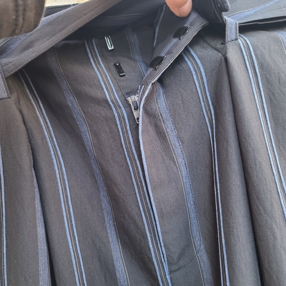 Vince | Dobby Stripe Belted Wide Leg Pants Size 4 - Picture 5 of 12